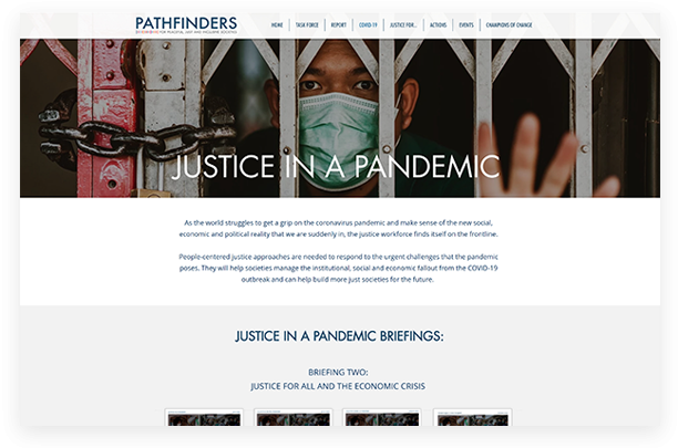 "Justice in a Pandemic"