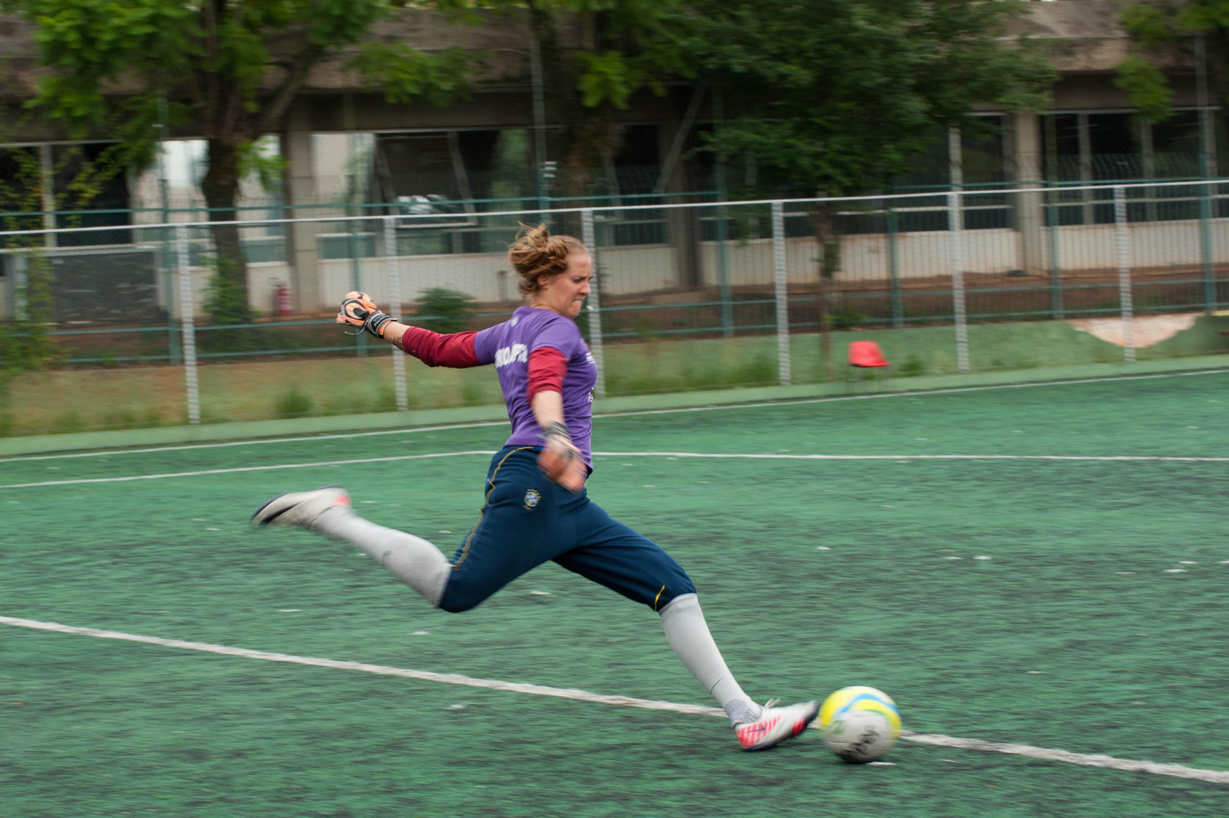 In Brazil, Female Warriors Fight for a Level Playing Field