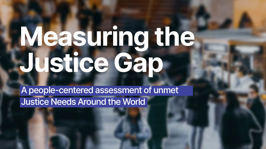 Measuring the Justice Gap