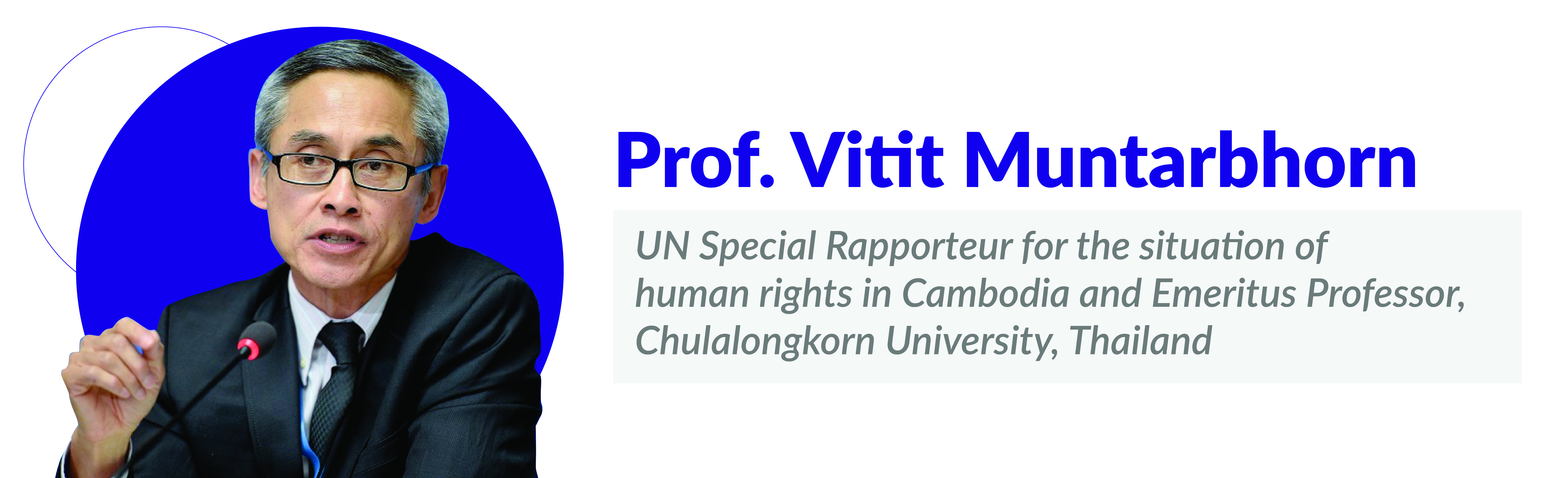 Professor Vitit Muntarbhorn