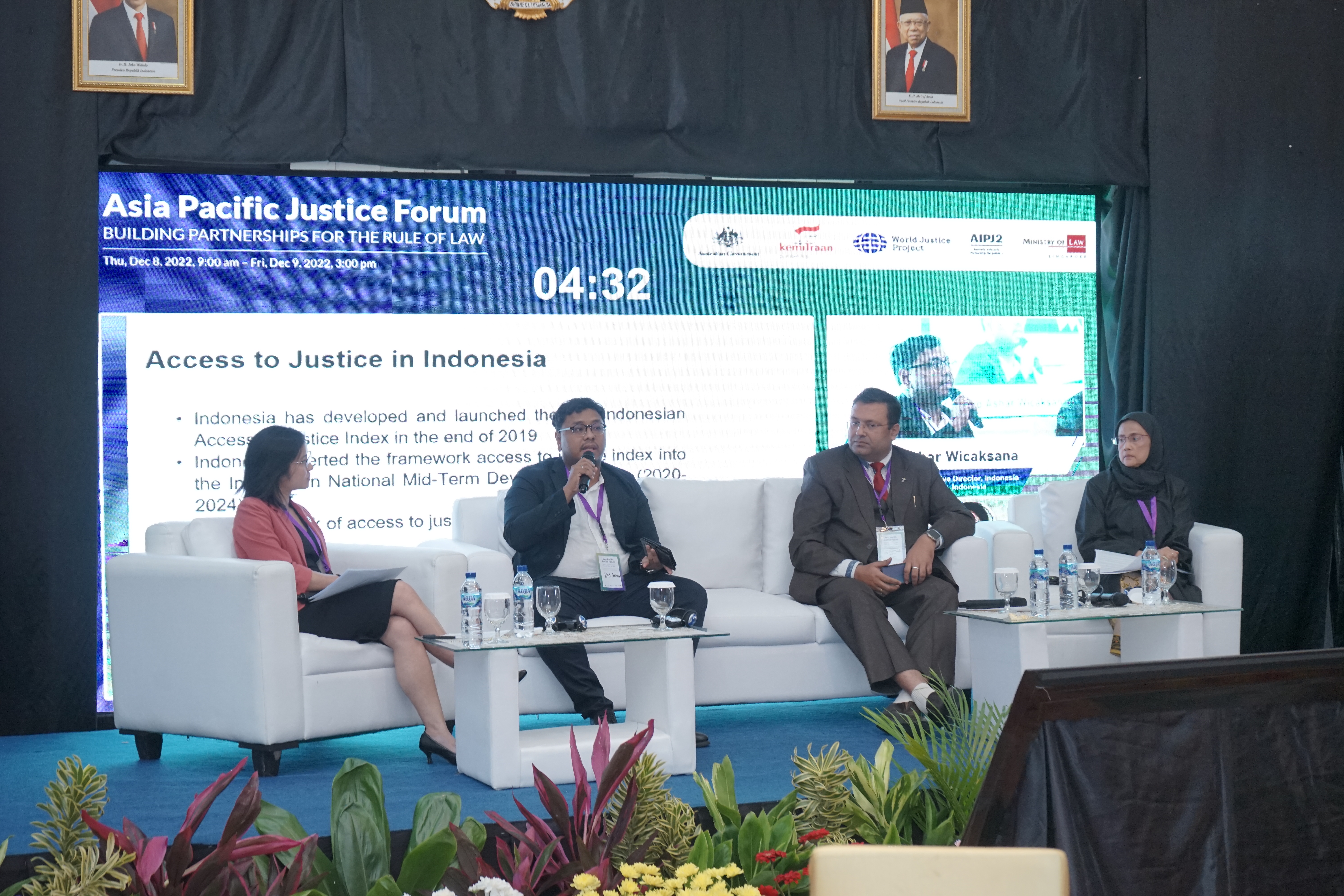 Discussion as part of the Interactive Session on Access to Justice for Minorities during the World Justice Project's Asia Pacific Justice Forum