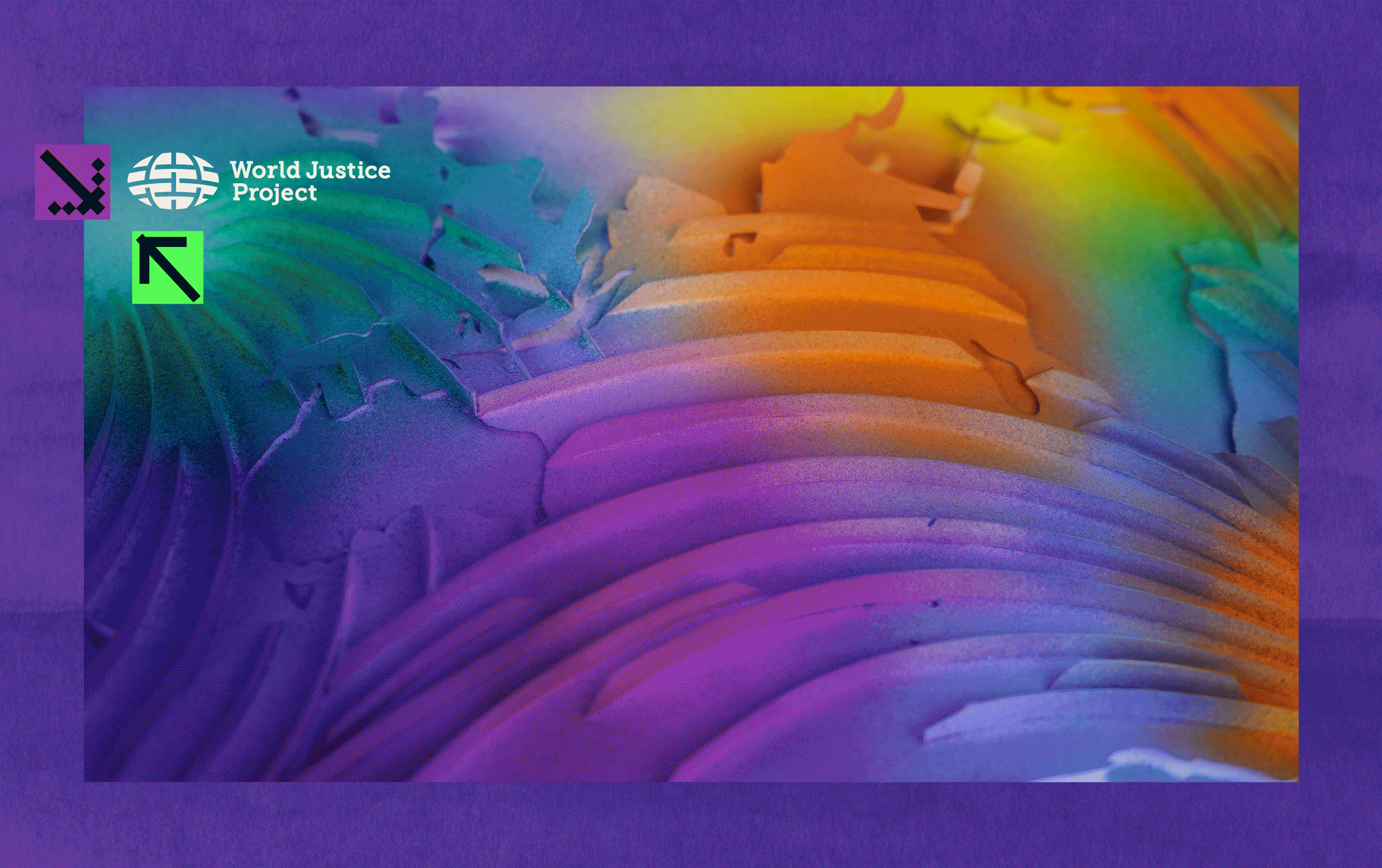 WJP Rule of Law Index 2025 Launch Flyer