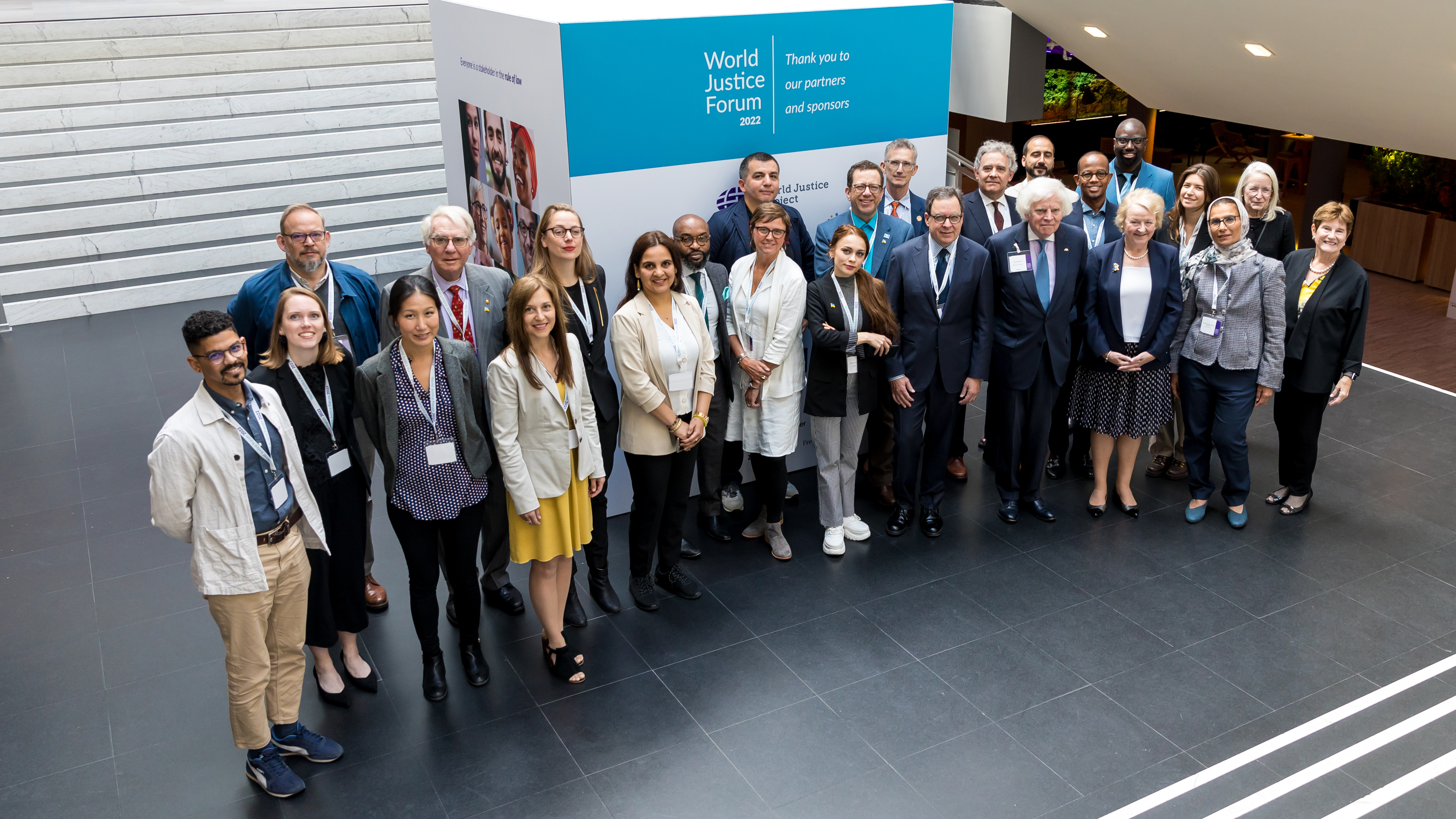 Partners & Sponsors at the World Justice Forum 2022