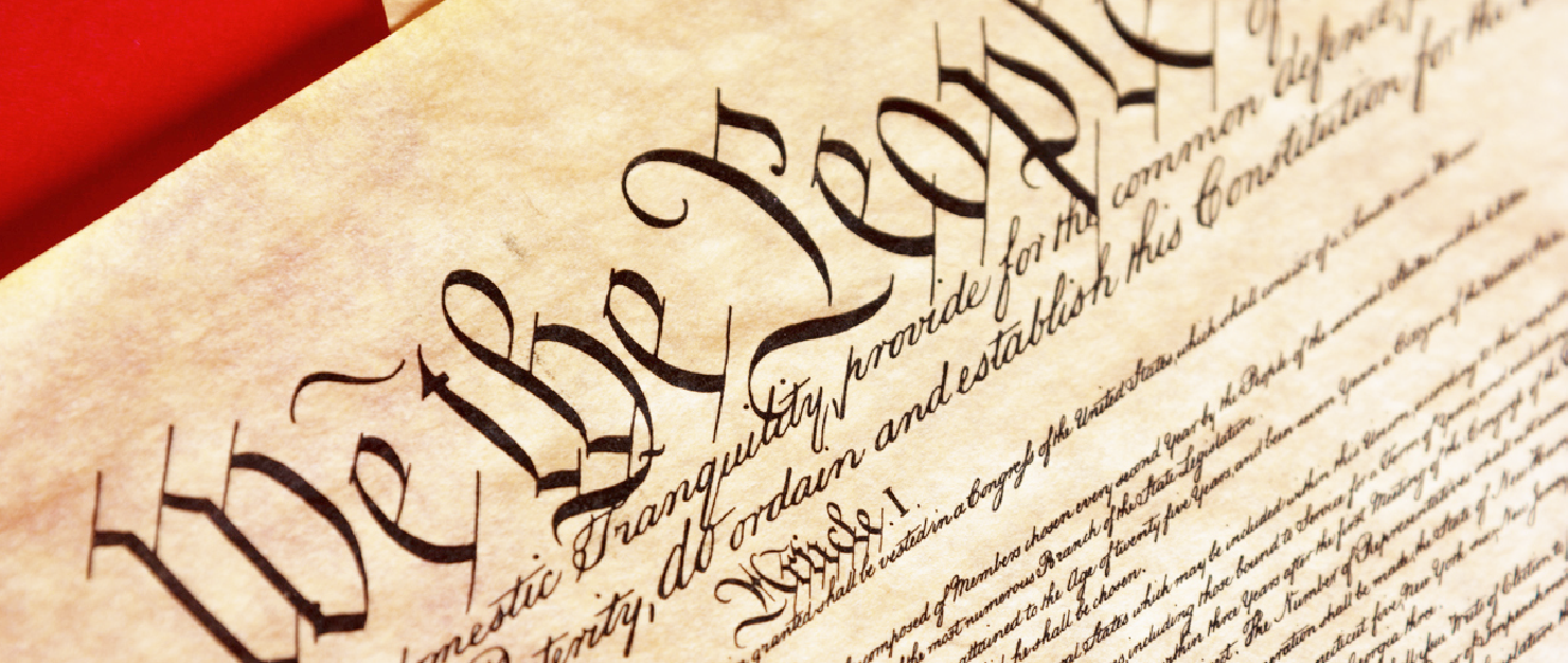 "We The People," the first words of the U.S. Constitution