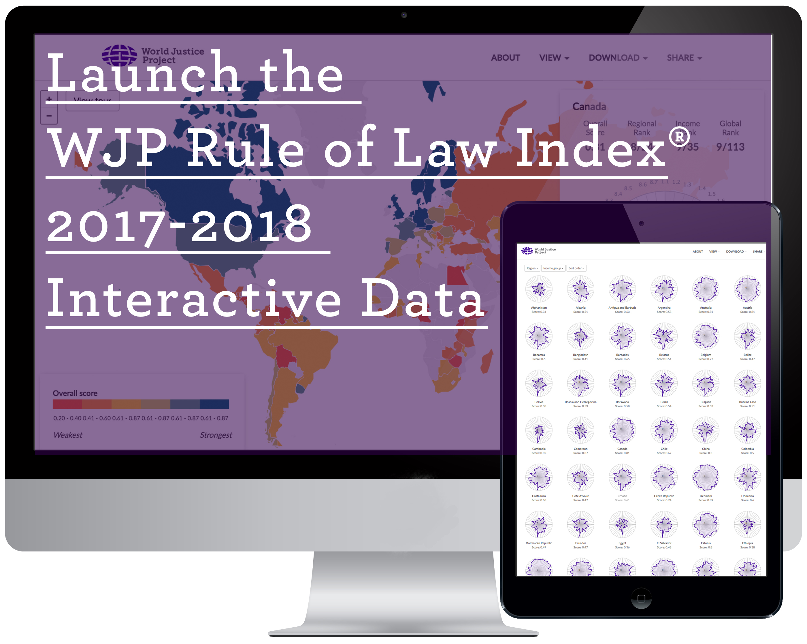 Interactive Data for the WJP Rule of Law Index
