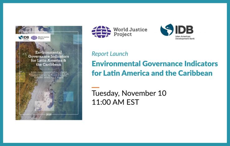 Environmental Governance Indicators for Latin America and the Caribbean