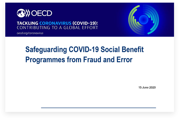Safeguarding COVID-19 social benefit programmes from fraud and error