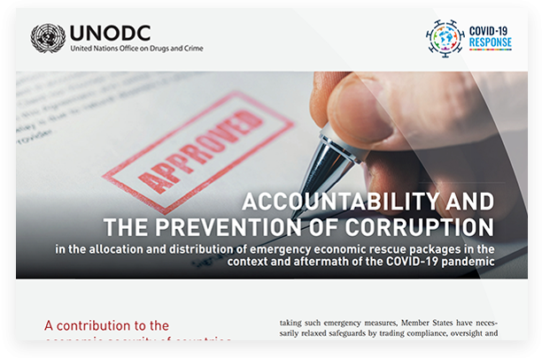 "Accountability and prevention of corruption in the allocation and distribution of emergency economic rescue packages in the context and aftermath of the COVID-19 pandemic"