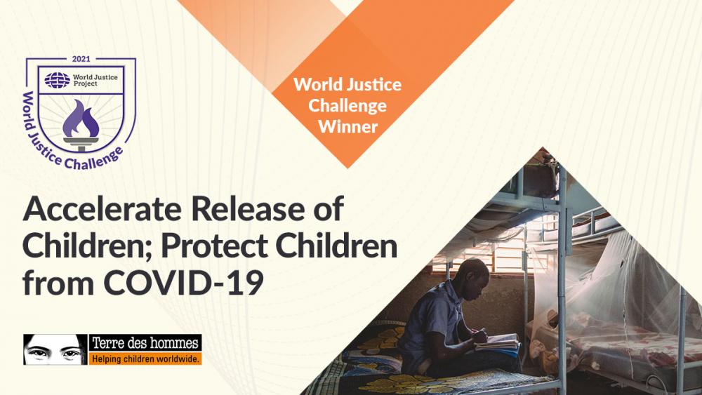 Terre des Hommes Foundation's "Accelerate Release of Children; Protect Children from COVID-19"